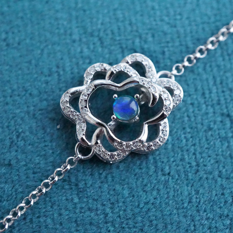 Flower Opal bracelet-Vsabel Jewellery