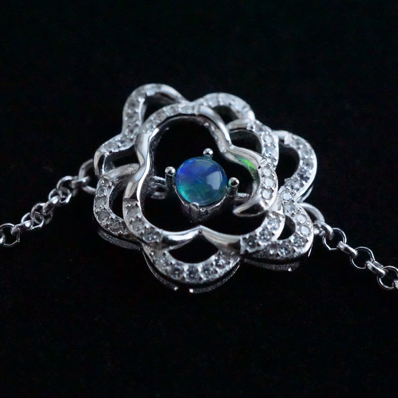 Flower Opal bracelet-Vsabel Jewellery