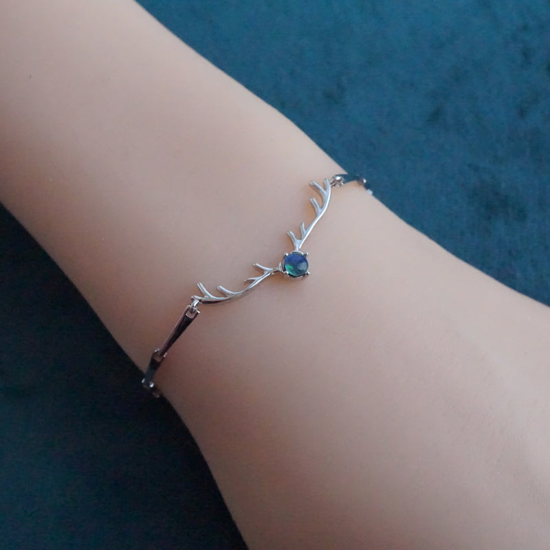 Raindeer Opal bracelet-Vsabel Jewellery