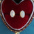 Elegant 18K Gold Australian Opal Stud Earrings