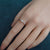 Unique Australian Crystal Opal Ring: Sterling Silver-Vsabel Jewellery