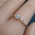 Unique Australian Crystal Opal Ring: Sterling Silver-Vsabel Jewellery