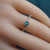 Classic Australian Opal Ring: Sterling Silver Elegance-Vsabel Jewellery