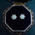 Pure Opulence: Crystal Opal Stud Earrings-Vsabel Jewellery