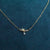 White Opal Moon & Sun Necklace with Dazzling Droplet-Vsabel Jewellery