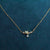 White Opal Moon & Sun Necklace with Dazzling Droplet-Vsabel Jewellery