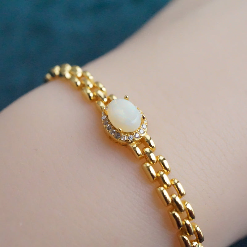 Opal Watch Band Bracelet