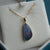 Artistic Purple Opal Pendant - 14K Gold-Vsabel Jewellery