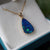 Radiant Opal Elegance: 14k Opal Pendant in Luxurious-Vsabel Jewellery