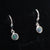 Australian Triplet Opal Dangle Earrings