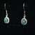 Delicate Triplet Opal Earrings