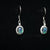 Delicate Triplet Opal Earrings