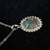 Beautiful Big Opal Pendant Necklace