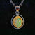 Genuine 18k Gold Plated Ethiopian Opal Jewelry Set