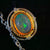 Genuine 18k Gold Plated Ethiopian Opal Jewelry Set