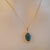 Beautiful Big Opal Pendant Necklace