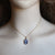 14K Solid Gold Light Purple Boulder Opal Pendant Handmade in Australia