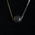 14k Gold Galaxy Blue Boulder Opal Pendant