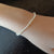 White Pearl Bracelet, Real Freshwater Pearls
