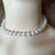 White Round Pearl Necklace, Real Freshwater Pearls, Classic Elegant Strand