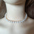 White Round Pearl Necklace, Real Freshwater Pearls, Classic Elegant Strand