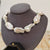 Baroque pearl necklace & earring set-Vsabel Jewellery