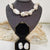 Baroque pearl necklace & earring set-Vsabel Jewellery