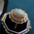 Luxury White Opal Ring, 8X10mm