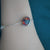 Dainty natural australian opal bracelet, opal bracelet, rainbown opal bracelet, 10x14mm-Vsabel Jewellery