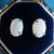 Australian Opal Sterling Silver Stud Earrings
