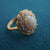 Luxury White Opal Ring, 8X10mm