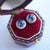 18K White Gold Untreated & Unheated Sapphire Earrings, 1.1ct-Vsabel Jewellery