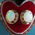 Genuine 18K Australian Opal Earring Studs with 5x7mm Size and Moissanite-Vsabel Jewellery