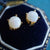Opal Sparkle Studs - Sterling Silver Brilliance