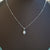 Vintage classic style simple australian crystal opal necklace-Vsabel Jewellery