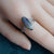 Majestic mauve australian boulder opal ring in 925 sterling silver-Vsabel Jewellery