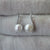 Wave 925 Silver small light luxury freshwater pearl earrings-Vsabel Jewellery
