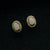 Genuine White Hola Opal Studs-Vsabel Jewellery