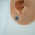 Genuine Sterling Silver Australian Triplet Opal Earrings-Vsabel Jewellery