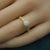 Halo Natural Australian Solid Crystal Opal Ring, Australian Opal Ring, 925 Sterling Silver Opal Ring, Genuine Opal Ring, Anniversary Opal-Vsabel Jewellery
