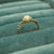 Halo Natural Australian Solid Crystal Opal Ring, Australian Opal Ring, 925 Sterling Silver Opal Ring, Genuine Opal Ring, Anniversary Opal-Vsabel Jewellery
