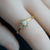 Designer White Opal Ring - Exquisite Craftsmanship