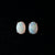 Exquisite 18k Opal Earring Studs - Wedding Jewelry-Vsabel Jewellery