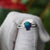 Dainty handmade australian boulder opal ring, october birthstone opal ring, october birthstone, gift for her, gemstone ring, one of kind 4-Vsabel Jewellery