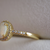 Dainty Australian Opal Ring - October Birthstone Stackable Beauty-Vsabel Jewellery