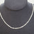 Elegant simple pearl necklace
