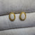 Halo White Opal Earring Studs - Radiant Elegance