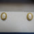 Halo White Opal Earring Studs - Radiant Elegance