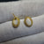 Halo White Opal Earring Studs - Radiant Elegance