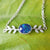 Leaf Opal Bracelet - Nature's Elegance-Vsabel Jewellery